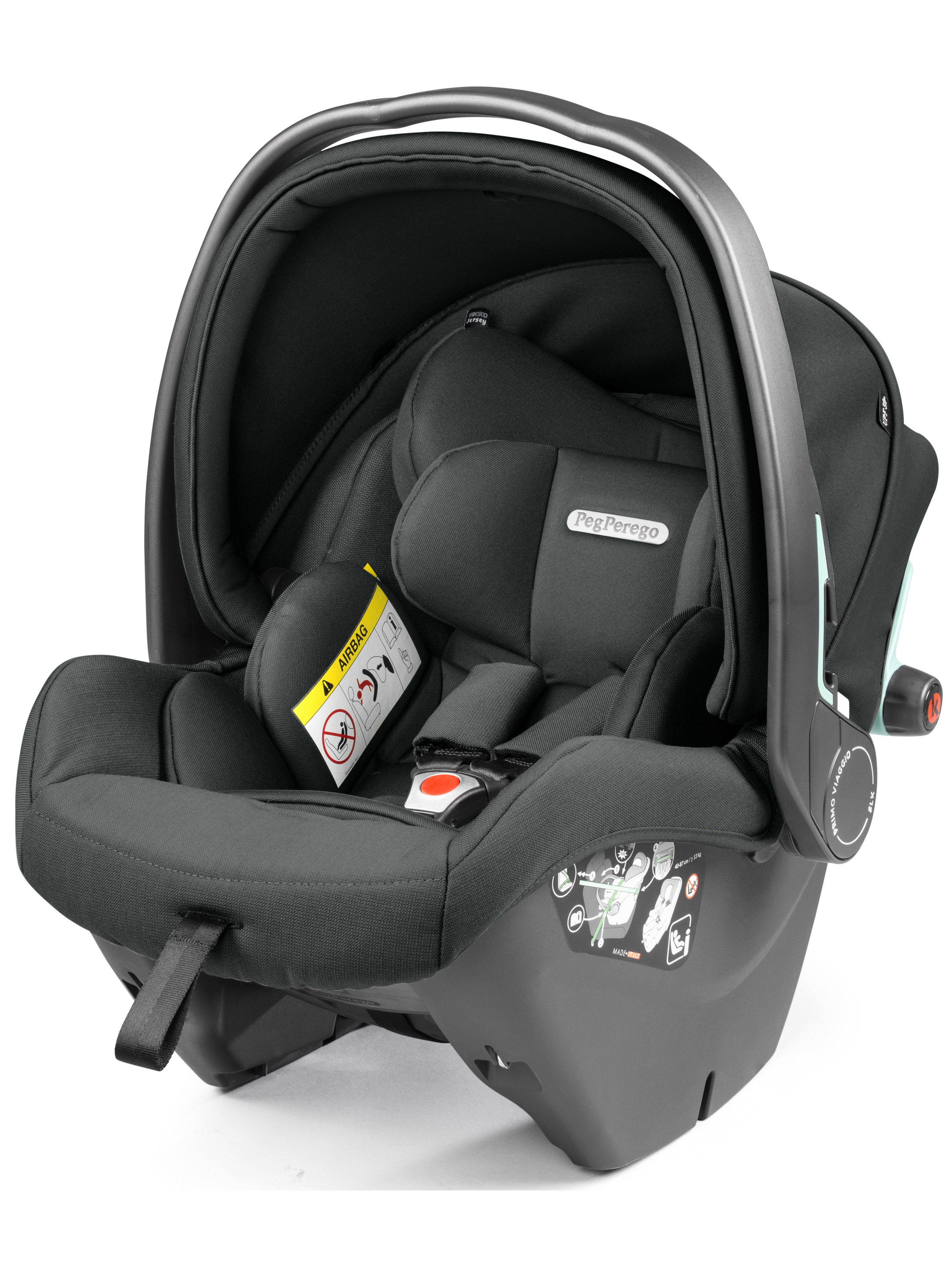 Автокресло Peg-Perego SLK 0 (0 -13 кг) зеленый - фото 16