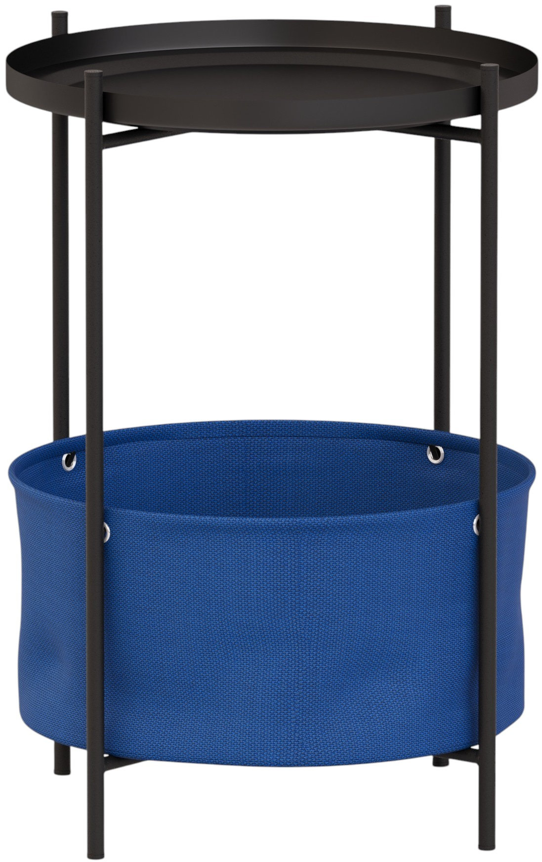 Стол журнальный LAVARIS Элдэй CUBA DENIM синий/черный муар - фото 6