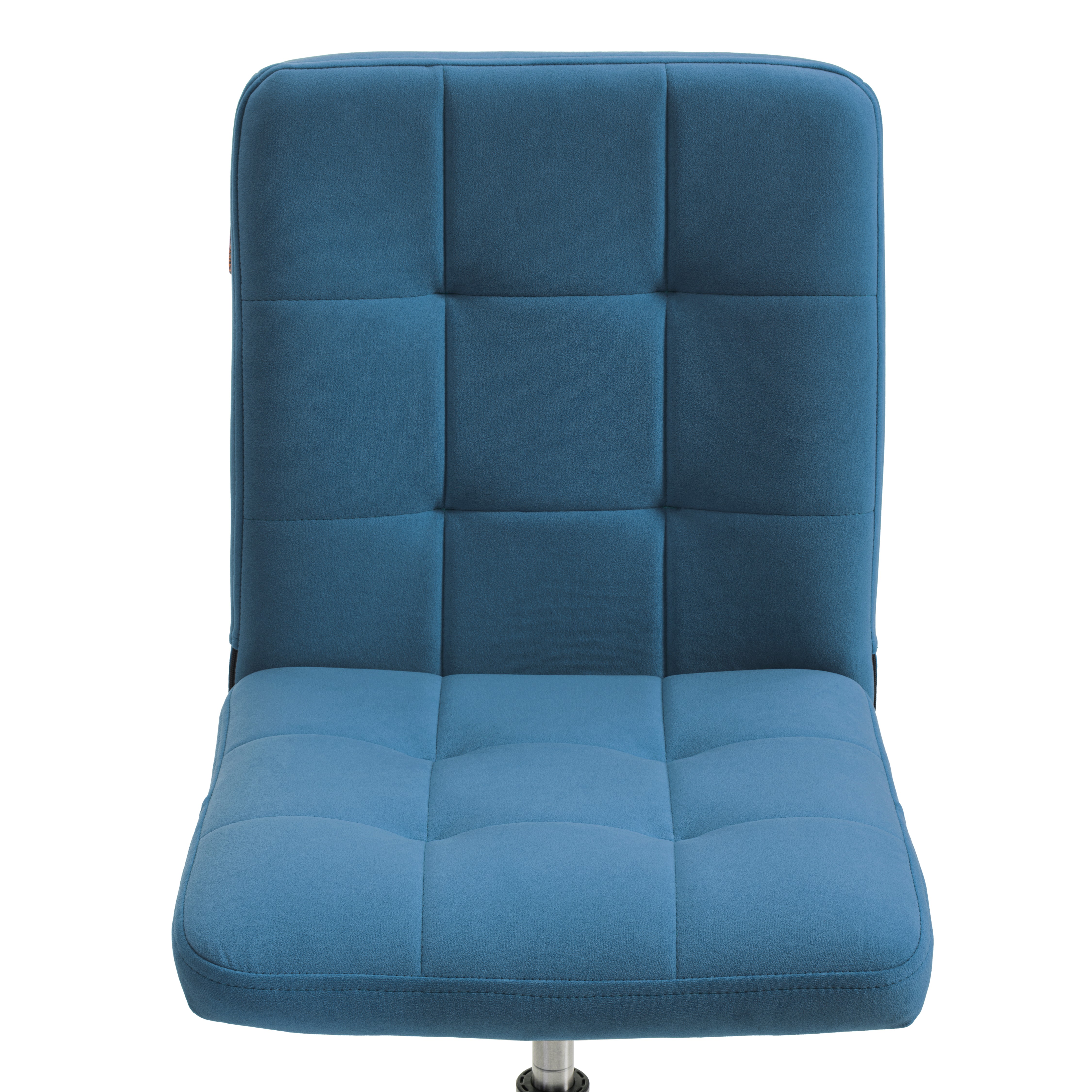 Компьютерное кресло TETCHAIR Фиеста велюр синий - фото 7