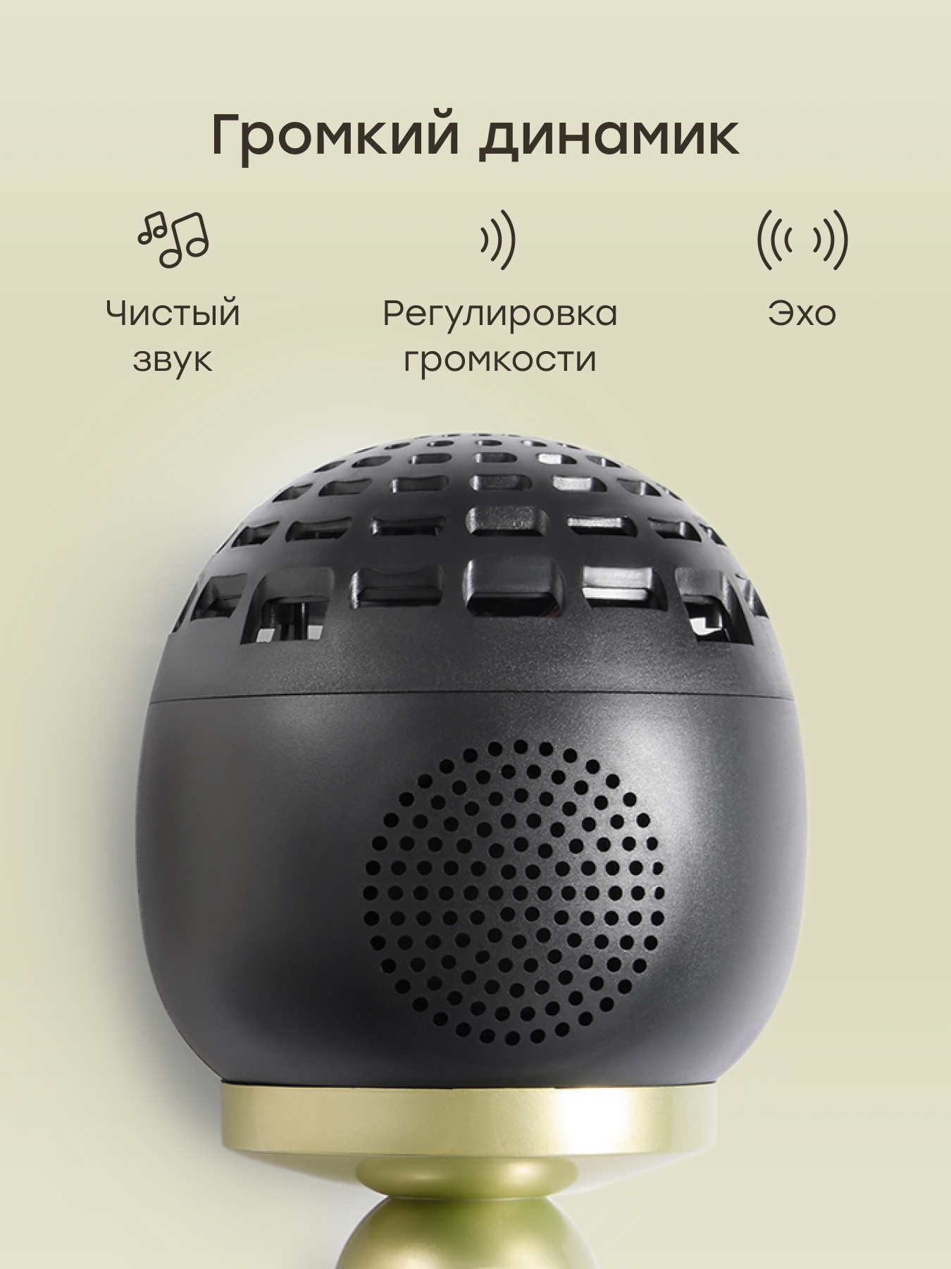 Игрушка музыкальная Happy Baby микрофон - фото 6