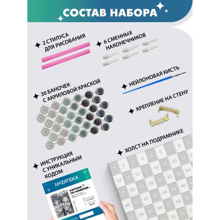 Картина по номерам Mozateka в ассортименте