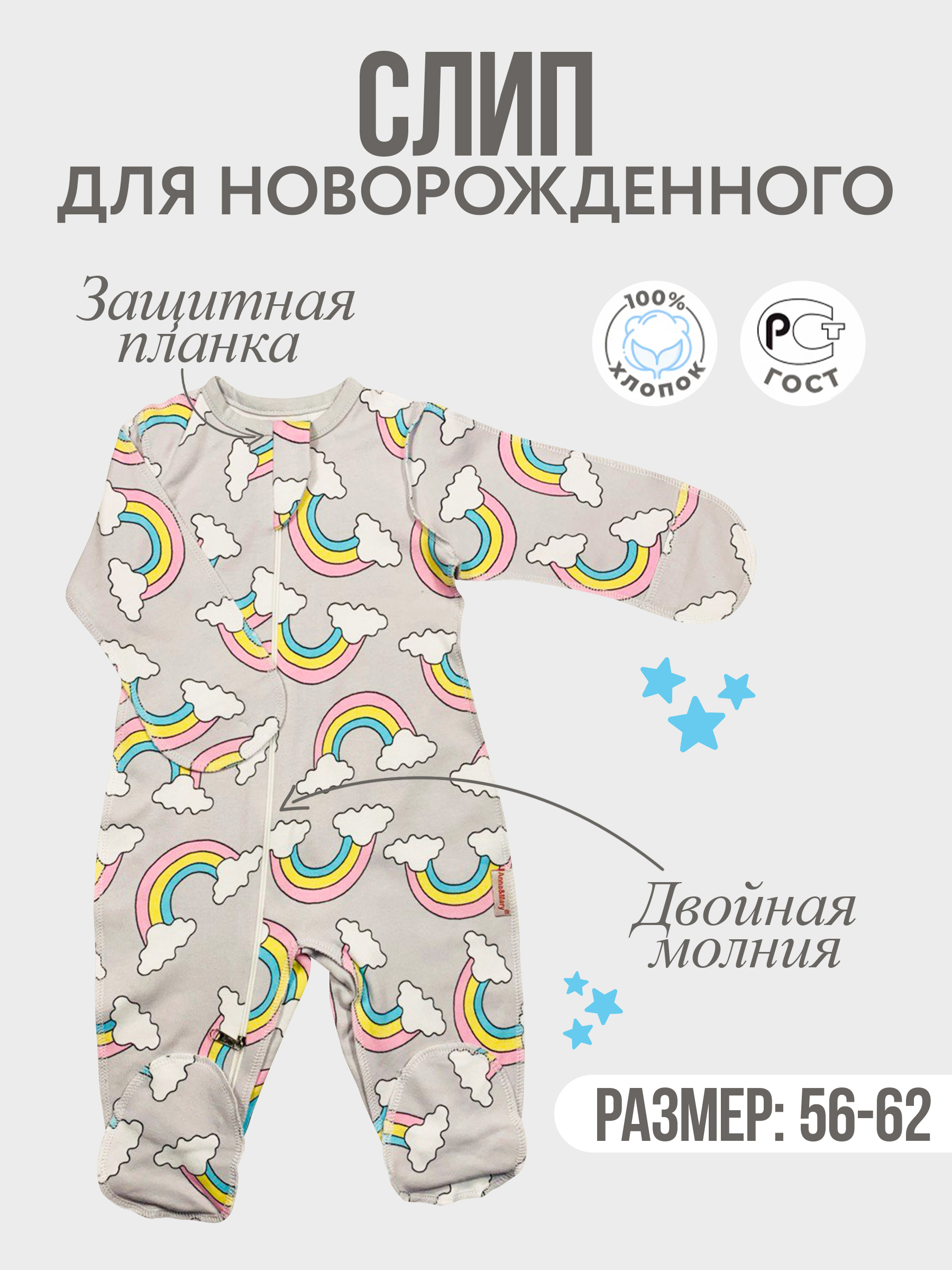 Комбинезон Anna Mary W901113LArcticIce - фото 3