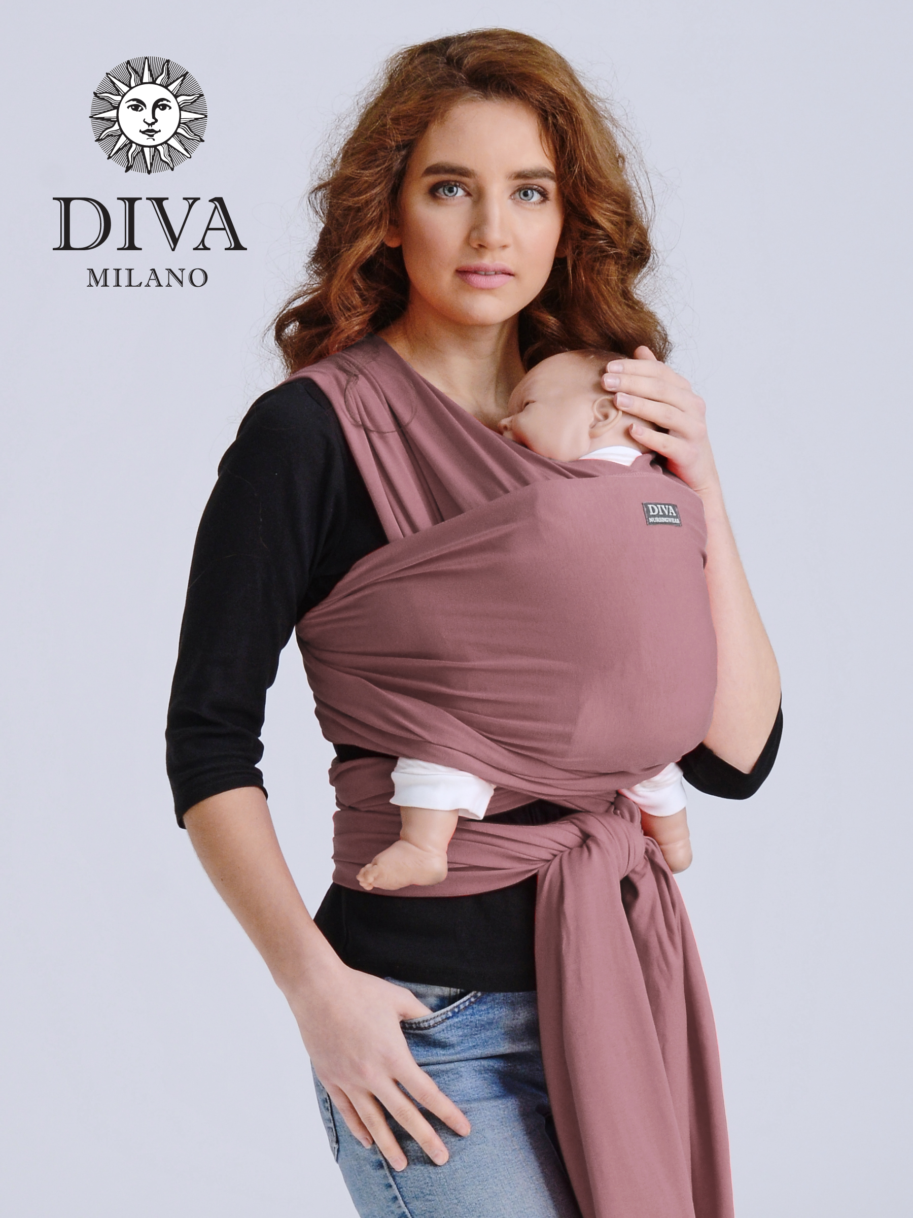 Слинг-шарф Diva Milano Трикотажный - фото 1