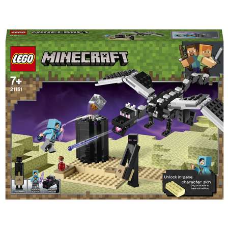 Конструктор LEGO Minecraft блочный