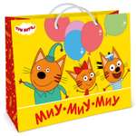 Пакет подарочный ND PLAY Три кота День Варенья 40*30см