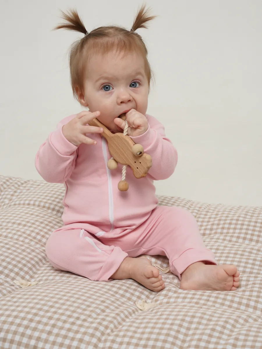 Комбинезон 3 шт Супер Пупс нбр/3пр/кмбнмол/розовыеягодки - фото 17