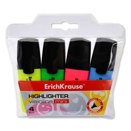 Текстовыделители ErichKrause 4 цв.