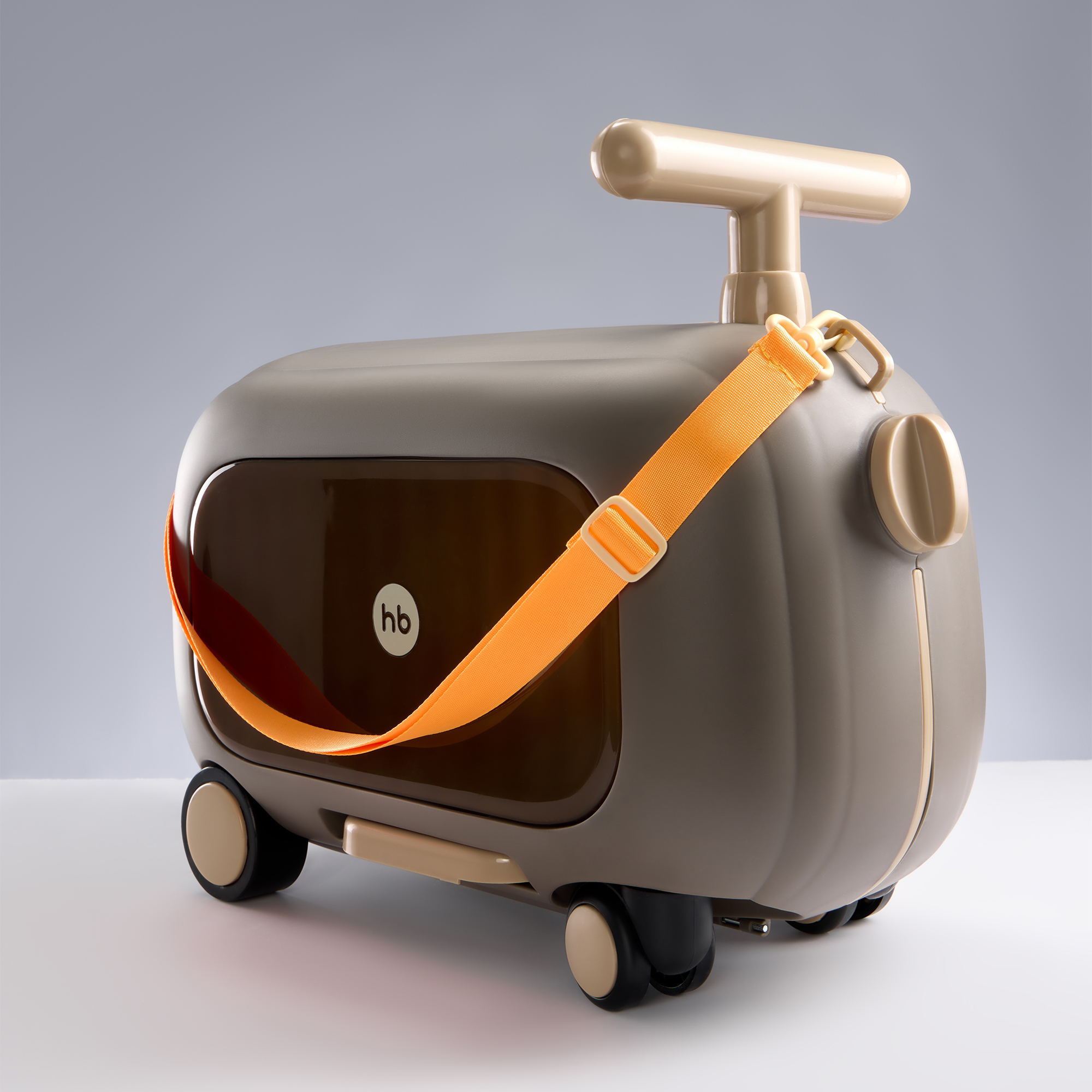 Изображение товара Детский чемодан на колесах Happy Baby TRAVY для путешествий и прогулок