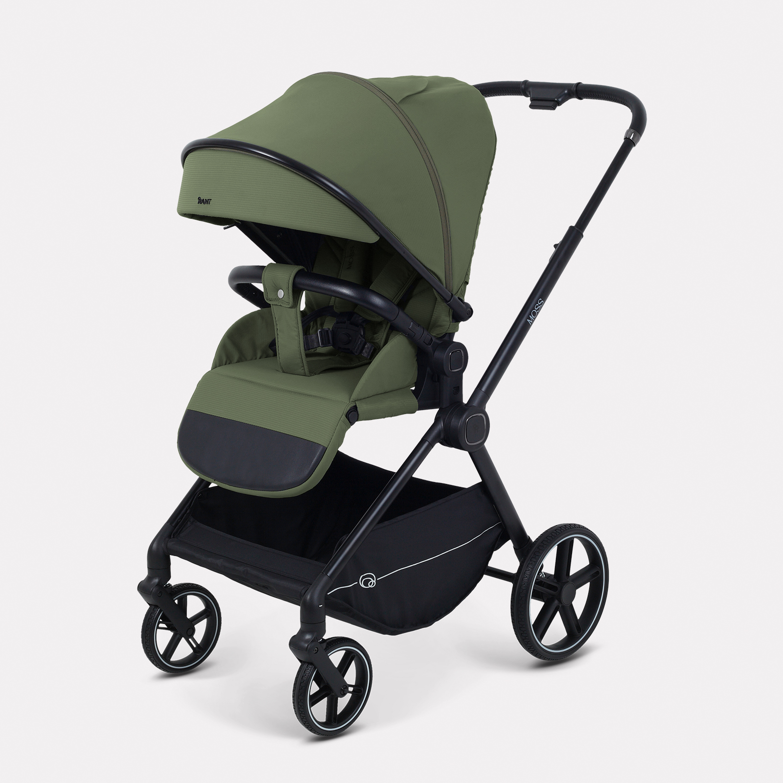 Коляска прогулочная Rant Moss зеленый - фото 4