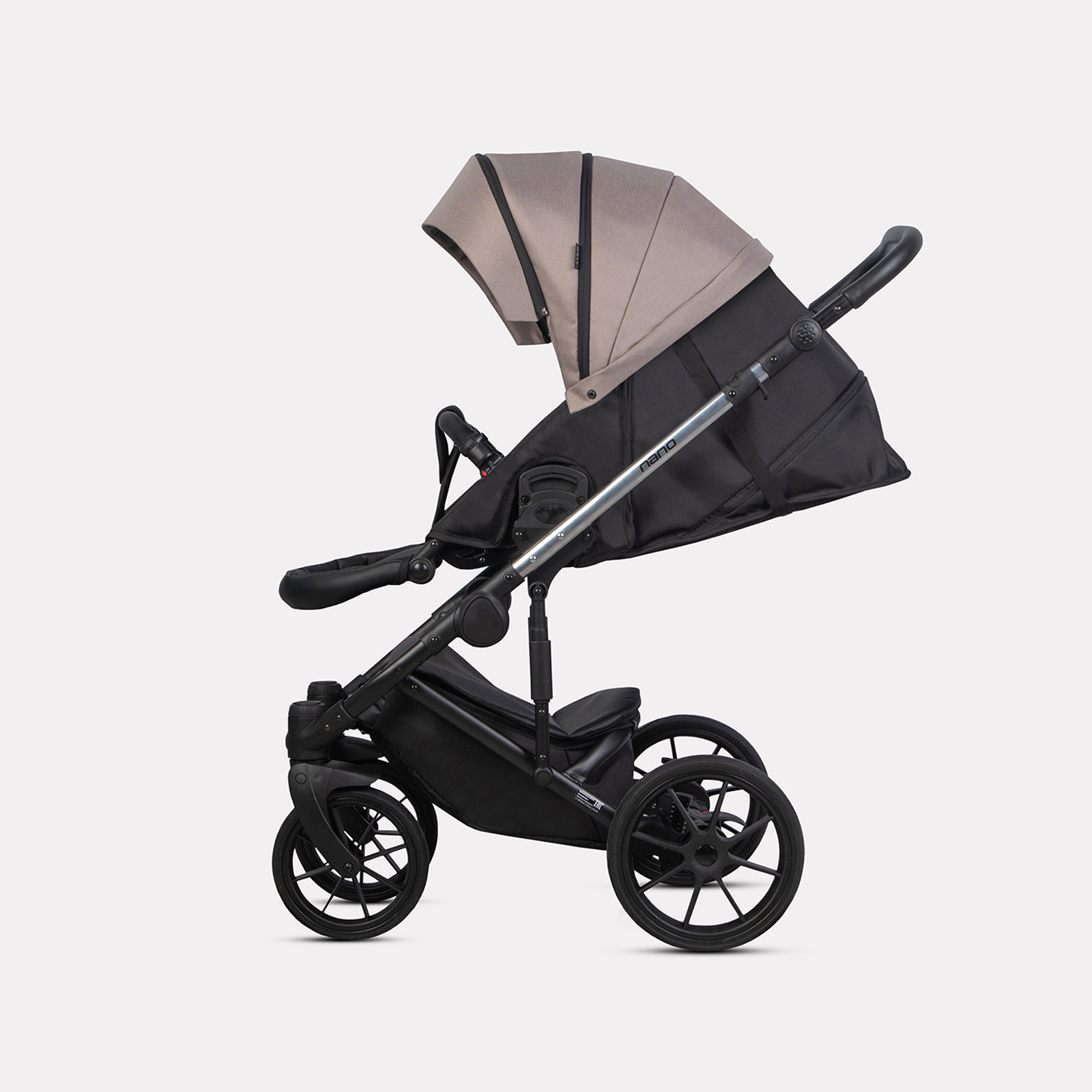 Коляска 2в1 Riko Nano Thermo бежевый - фото 8