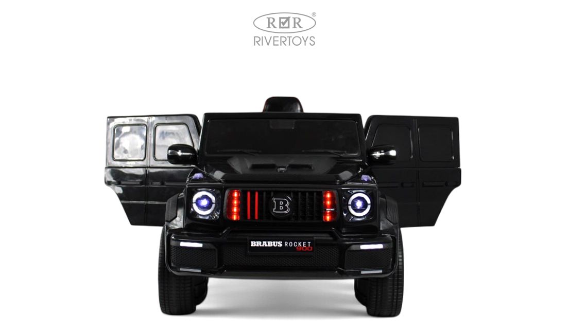 Электромобиль RIVERTOYS Mercedes Z999ZZ-BLACK С пультом ДУ - фото 6
