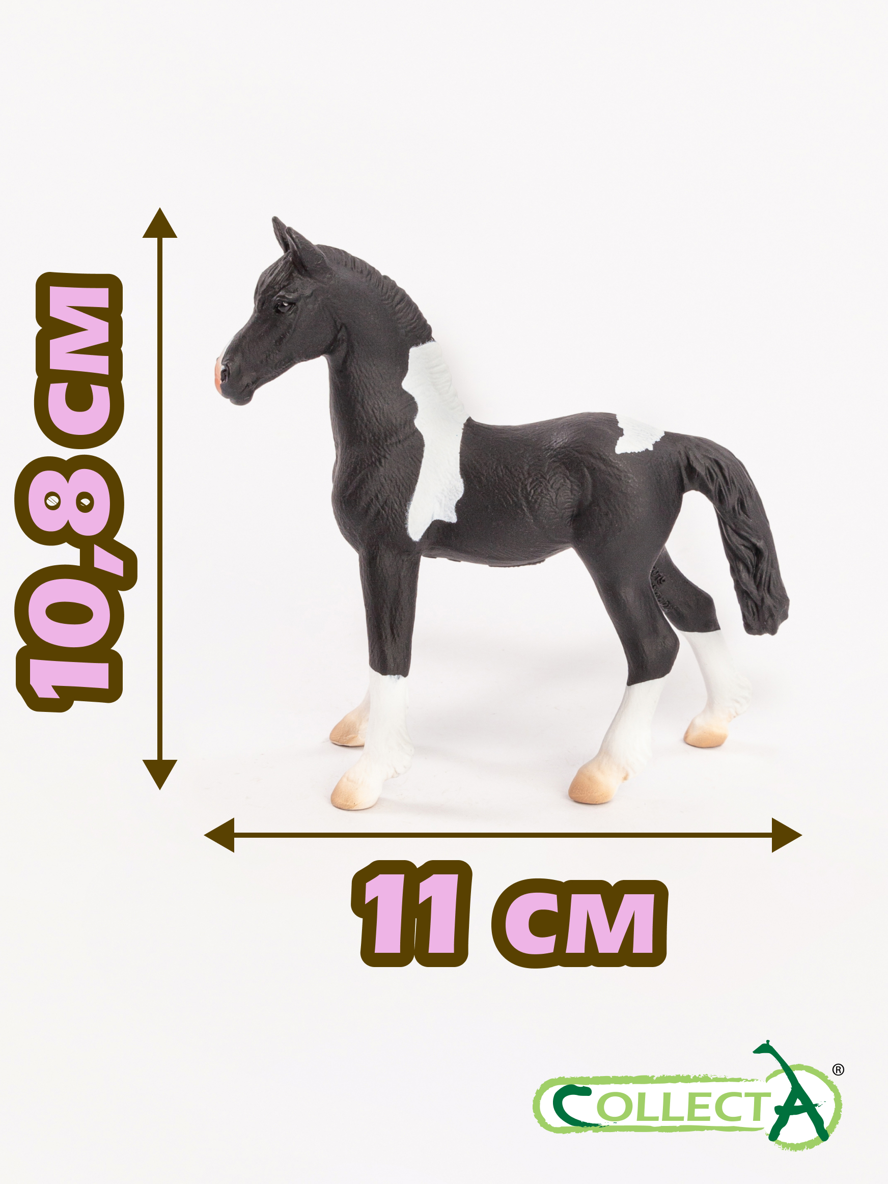 Фигурка Collecta жеребёнок Барок Пинто - фото 2