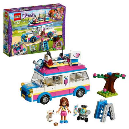 Конструктор LEGO Friends Передвижная лаборатория Оливии блочный