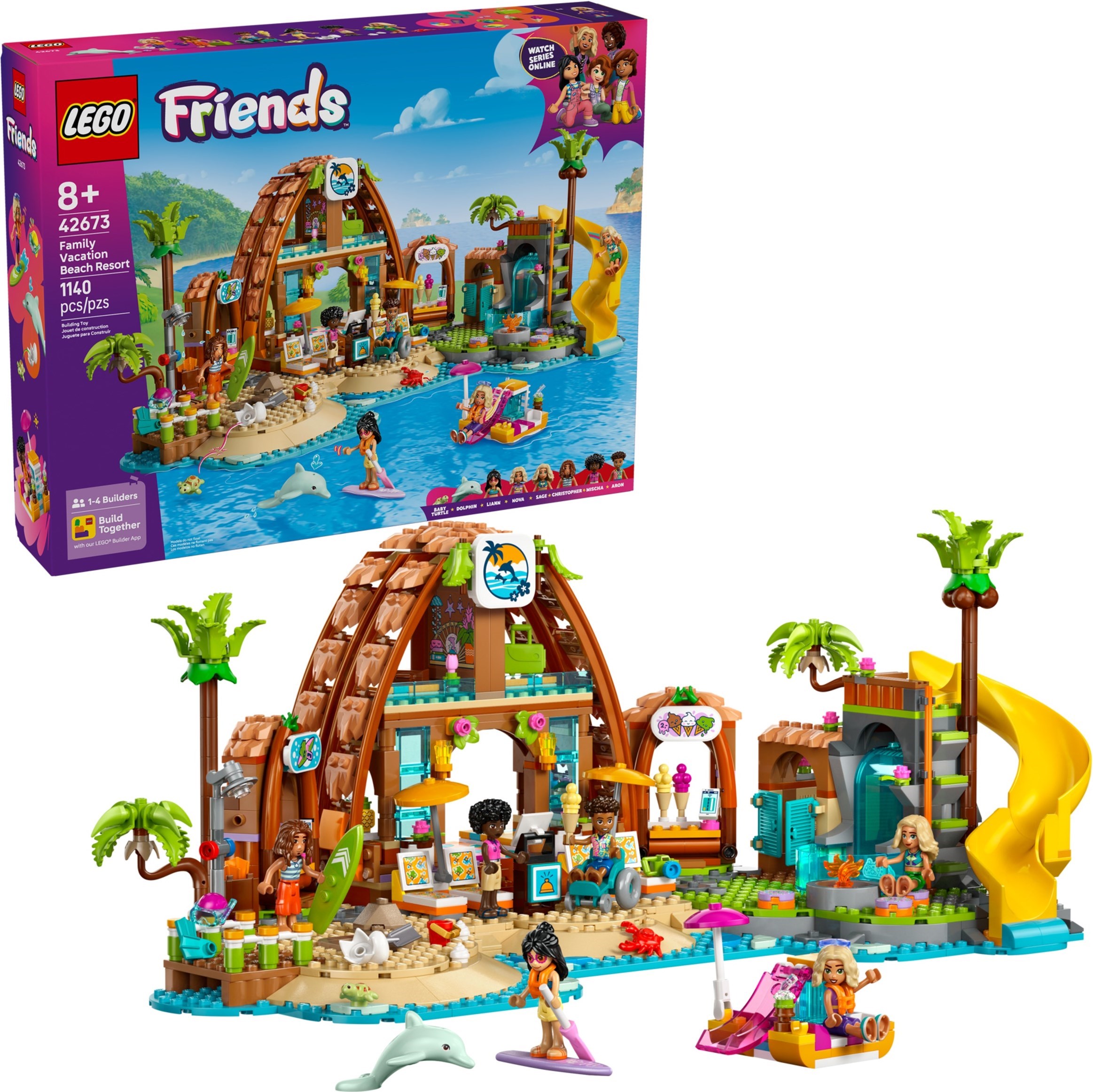 Конструктор LEGO Friends 42673 1140 дет. - фото 2