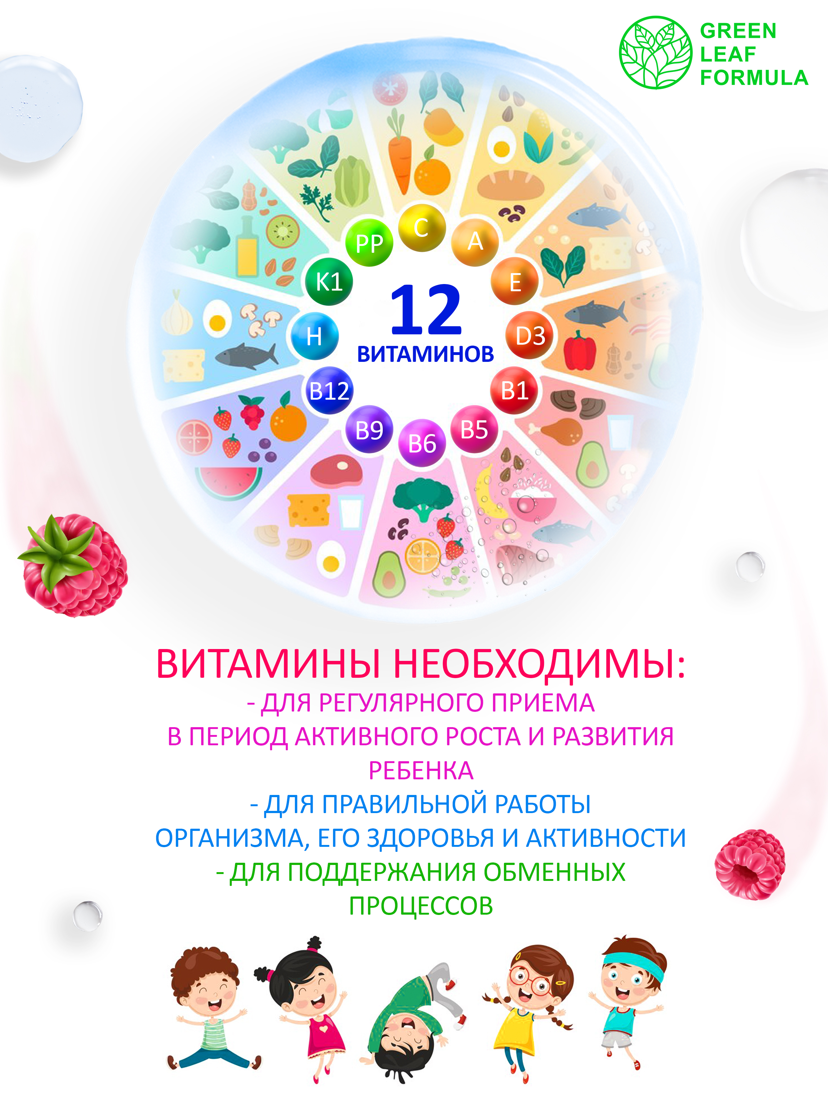 Комплекс витаминов для детей мишки малина - фото 6