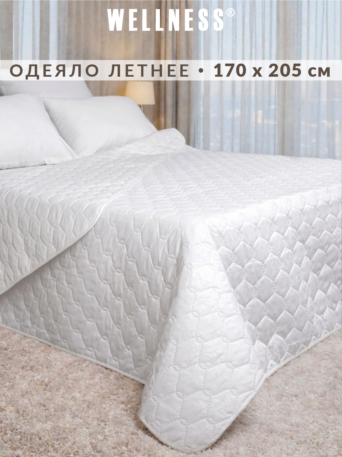 Одеяло Wellness летнее 172 x 205 см - фото 1