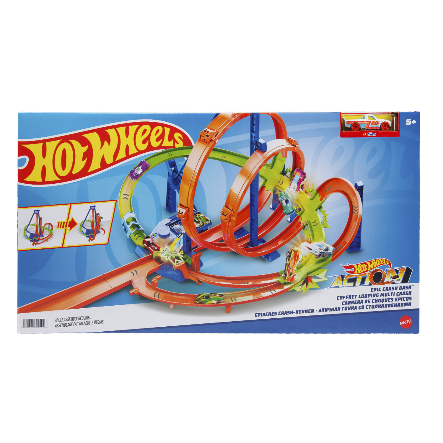 Трек Hot Wheels Epic Crash Dash HNL97 - фото 1