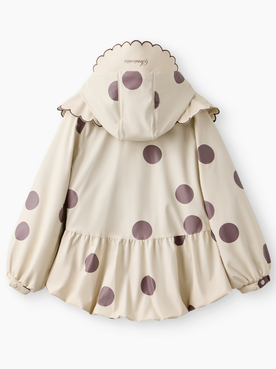 Куртка и полукомбинезон Happy Baby 88500-1_бежево-шоколадный (горошек) - фото 3