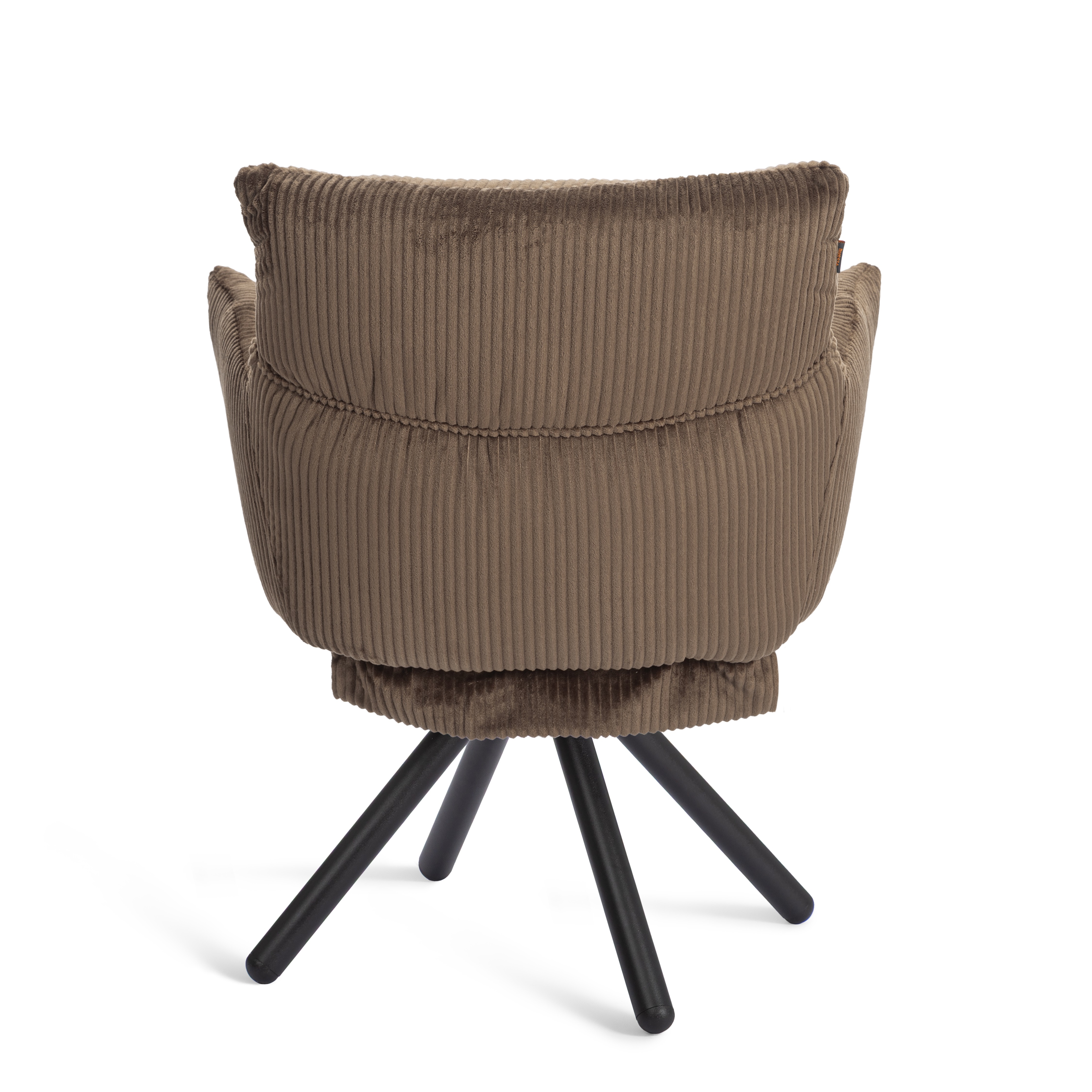 Стул TETCHAIR Флаффи опора 360 коричневый - фото 5