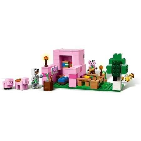 Конструктор LEGO Minecraft Домик для маленьких поросят блочный
