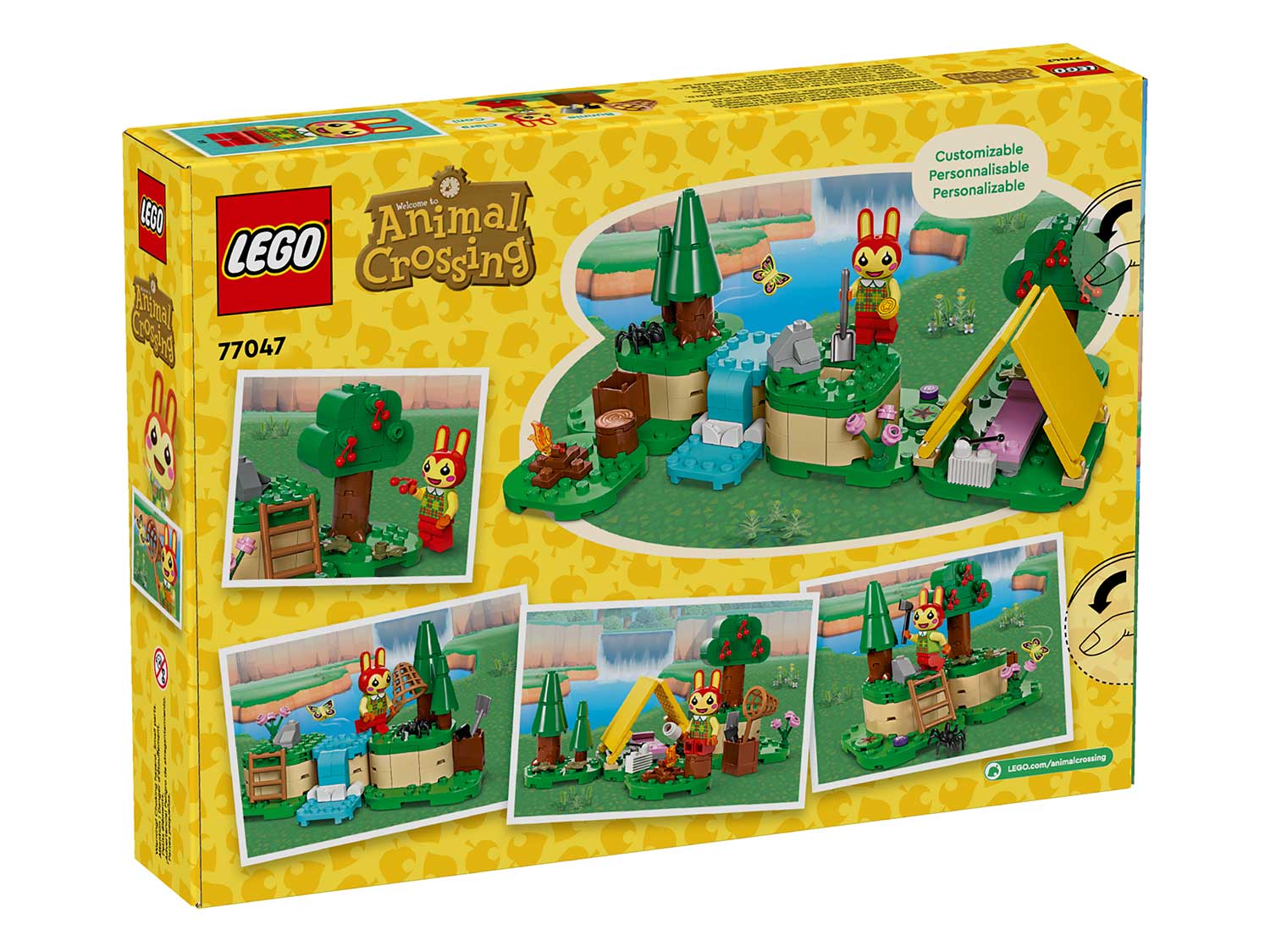 Конструктор LEGO Animal Crossing Развлечения Банни 164 дет. - фото 1