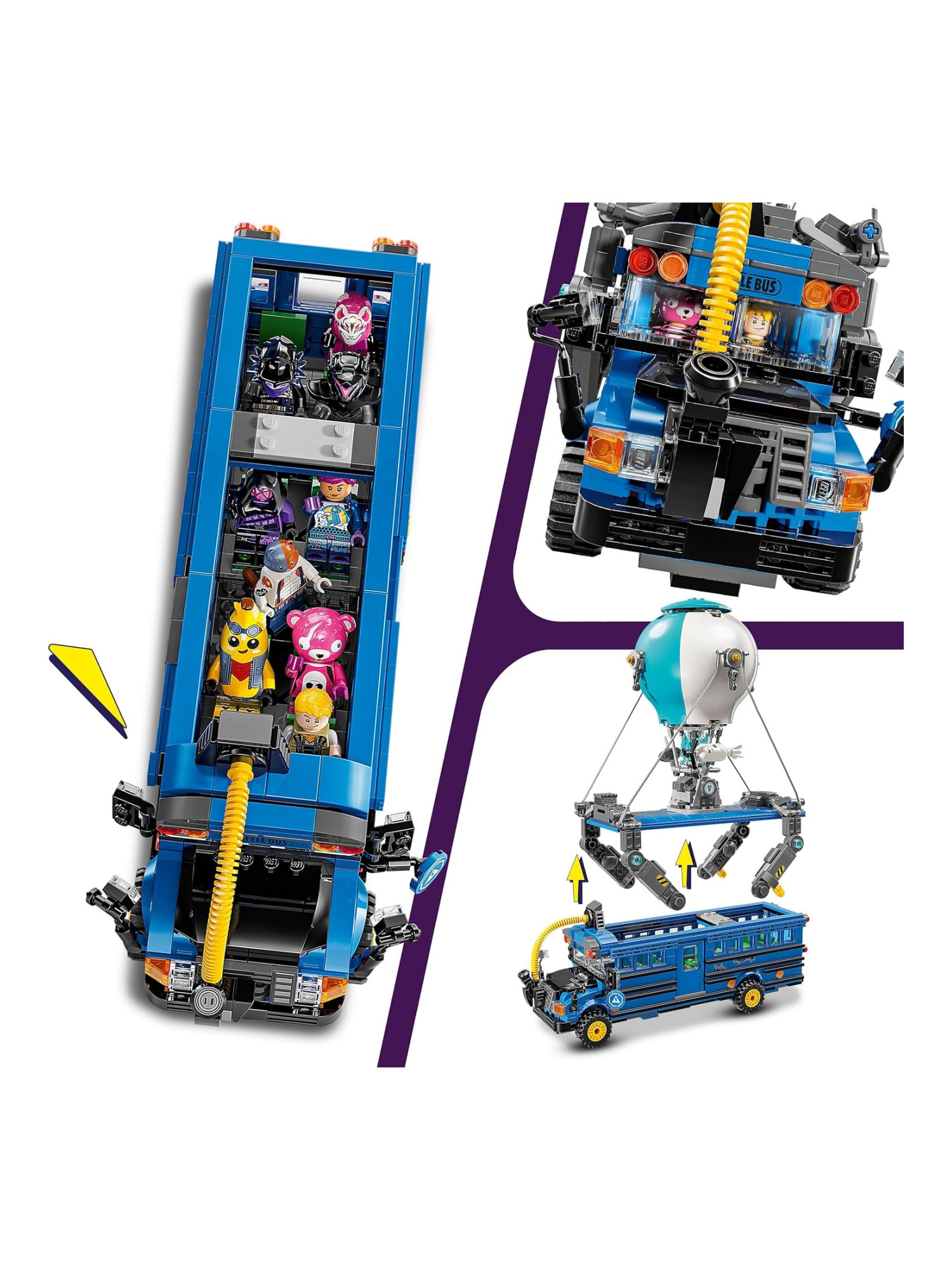 Конструктор LEGO Fortnite Битва на Боевом Автобусе 954 дет. - фото 8