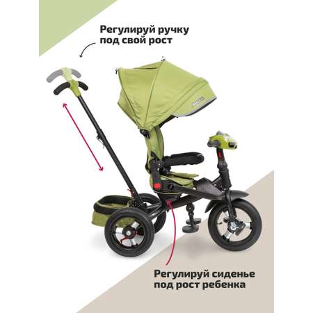Трехколесный велосипед Moby kids 10 дюймов