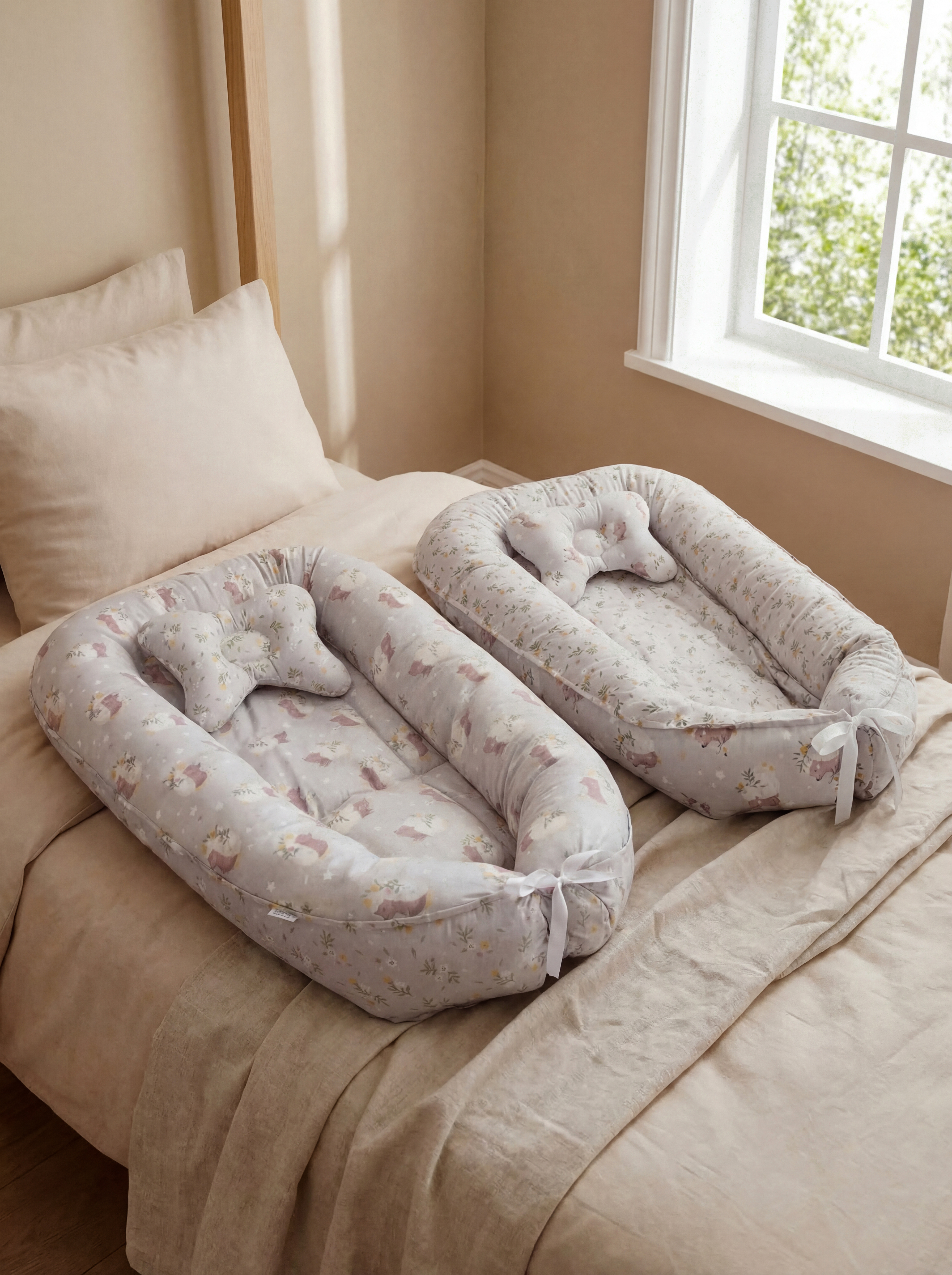 Матрас гнездышко KUZA Ежики 50х90 - фото 12