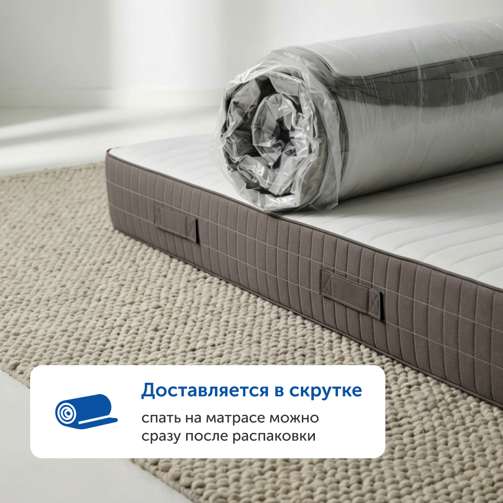 Матрас IKEA Хетлевик 200х180 - фото 13