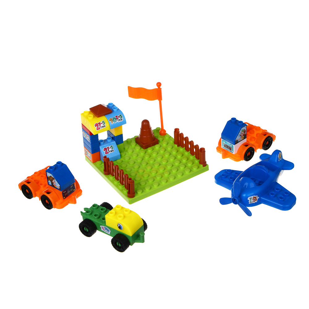 Конструктор Игроленд DUPLO для малышей 41 дет. - фото 9