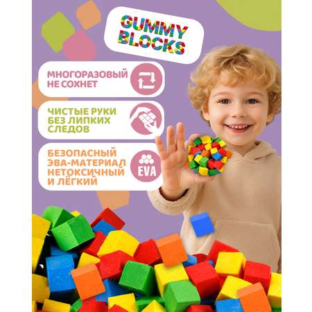 Пластилин 1TOY легкий 5 цв.