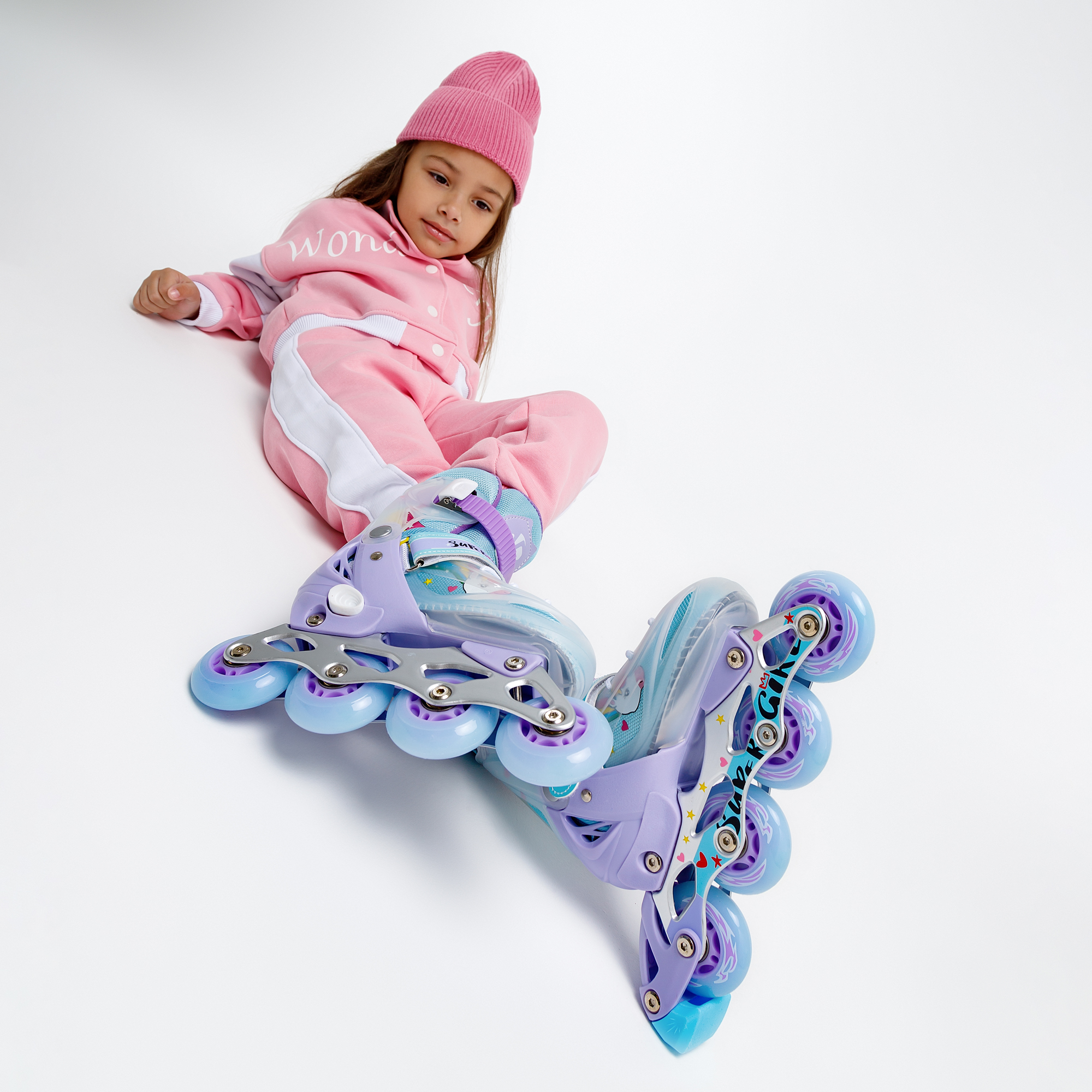 Роликовые коньки Amarobaby 30-33 - фото 8