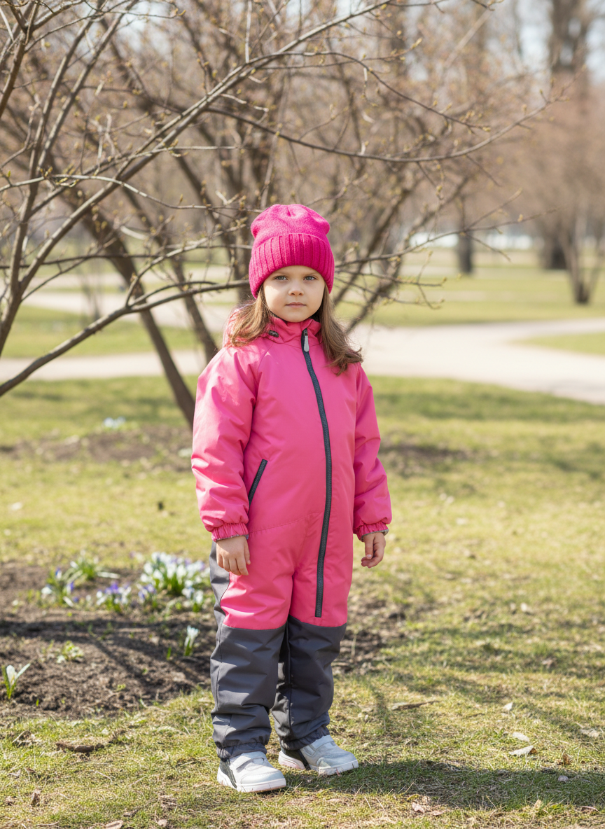 Комбинезон Arctic kids 30-042 розовый - фото 2