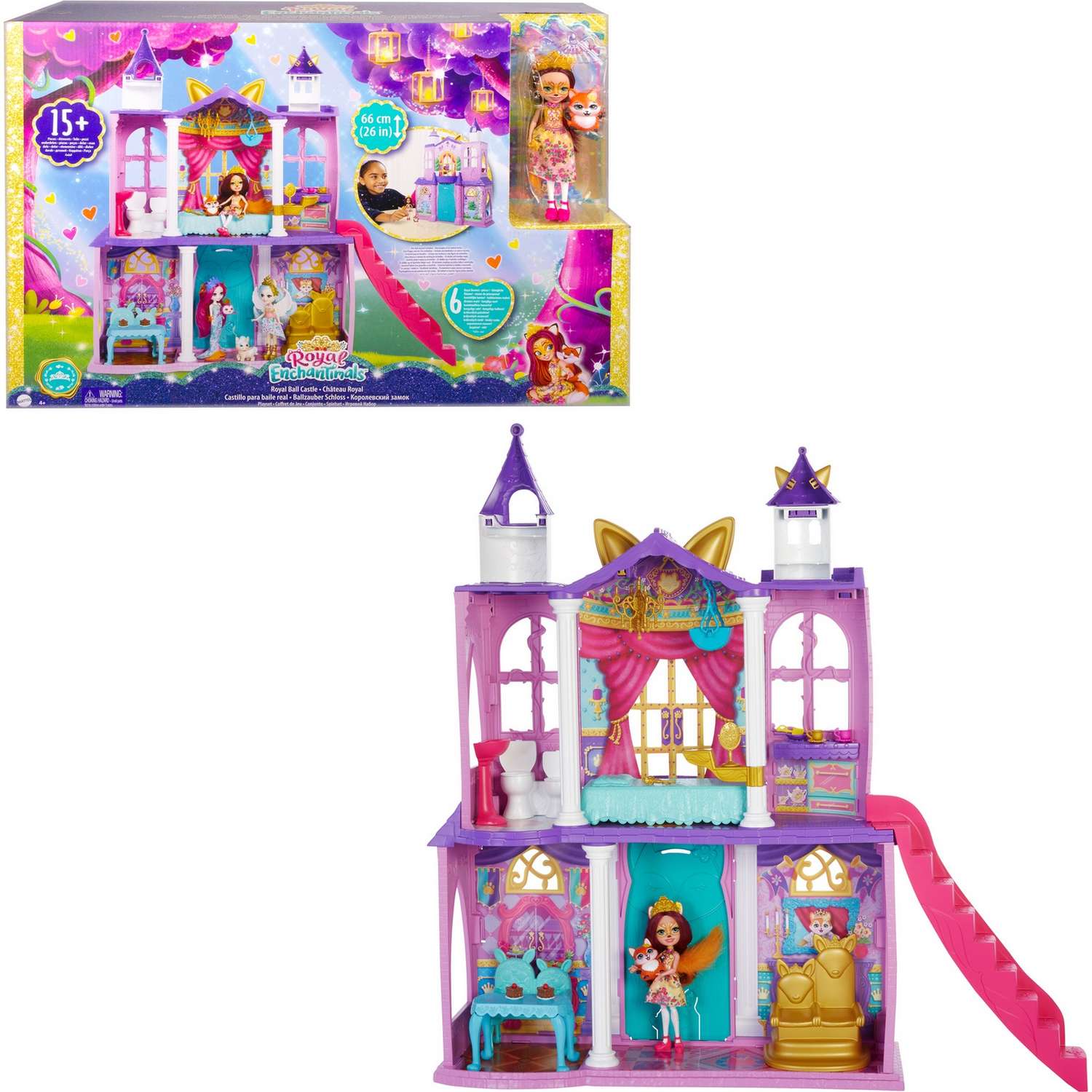 Кукла модельная Enchantimals GYJ17 - фото 19