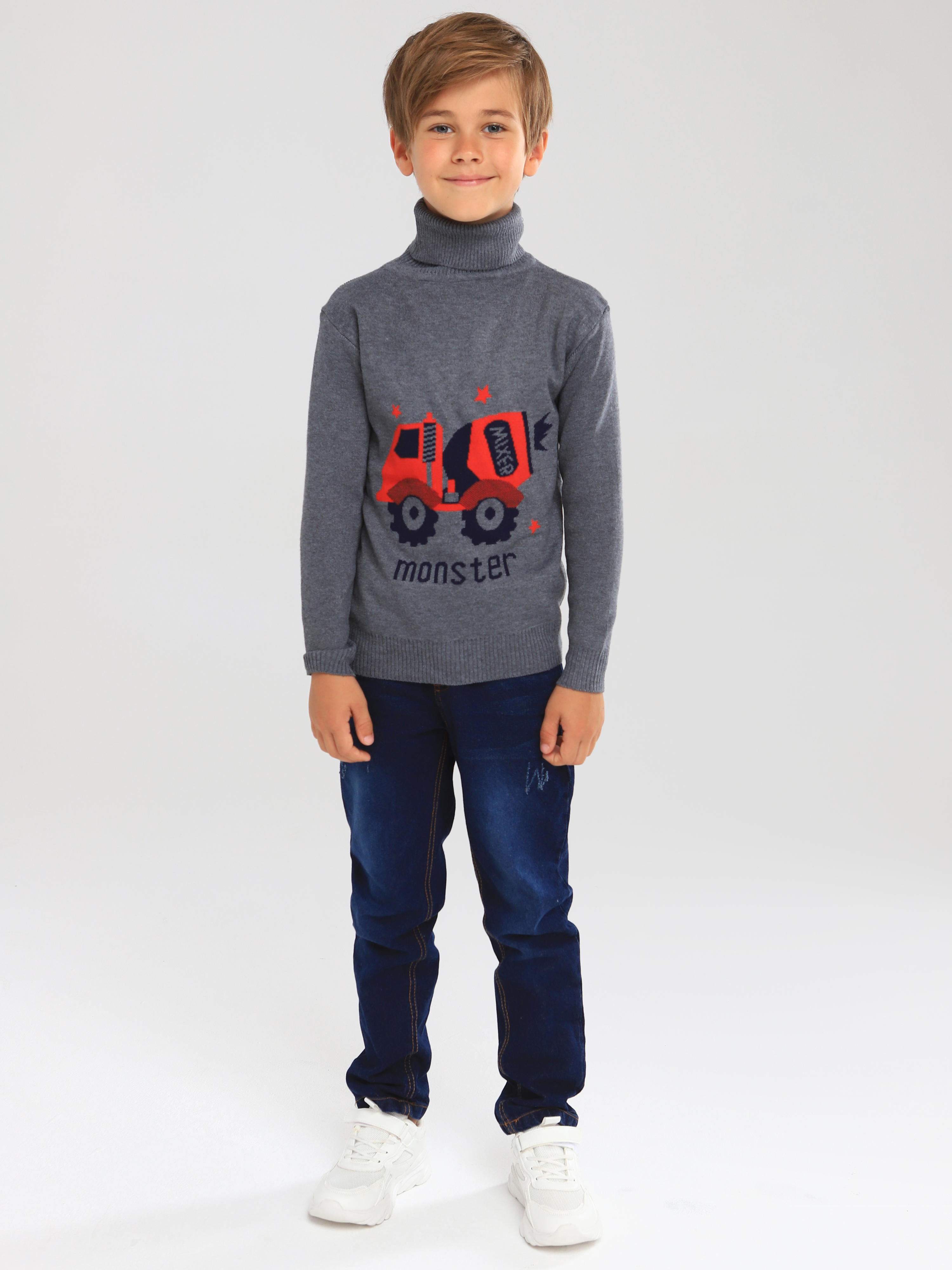 Свитер СИНИЙ МИР FUL3018-C62 - фото 4