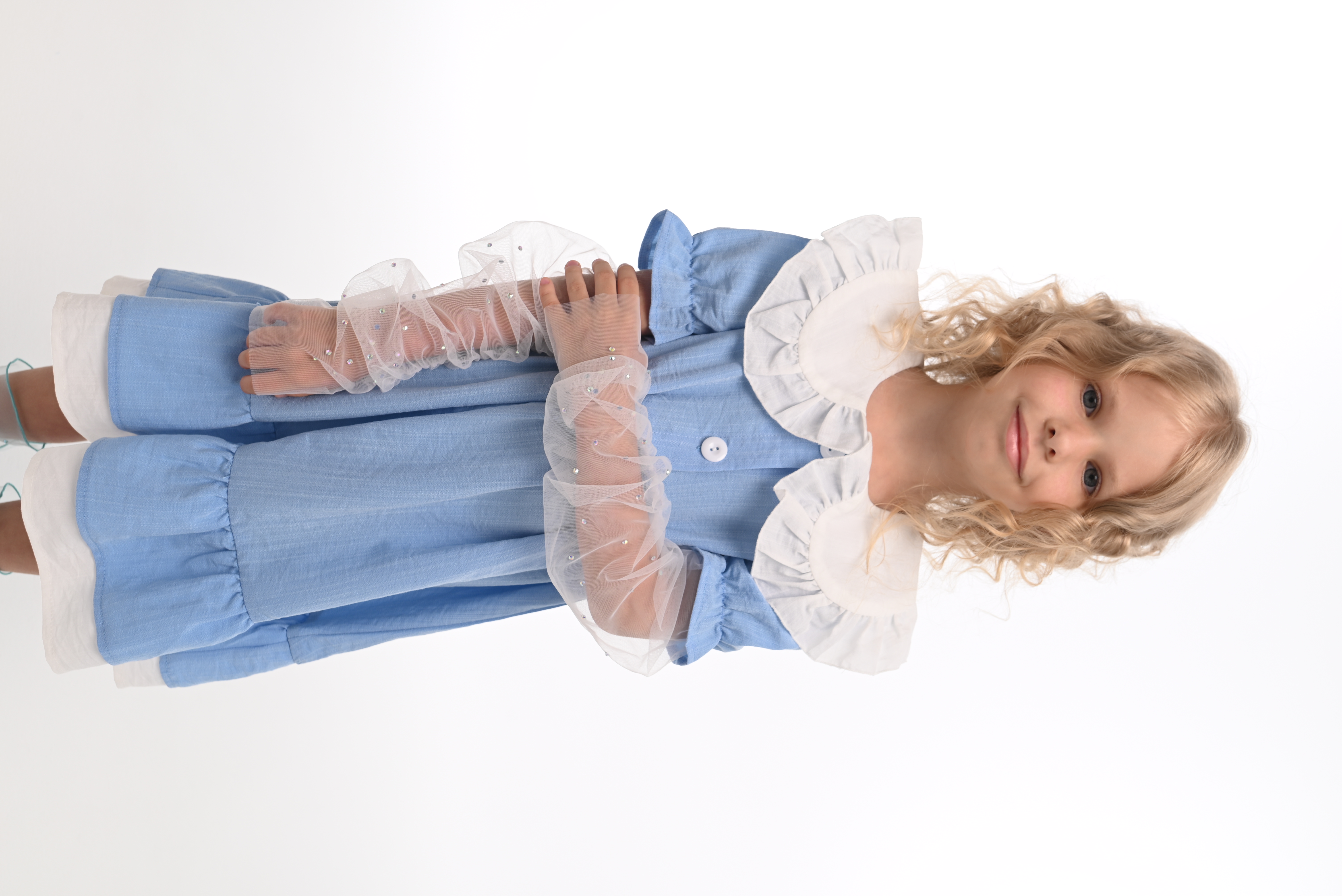 Митенки VasileKiss БелыеСтразыД - фото 3