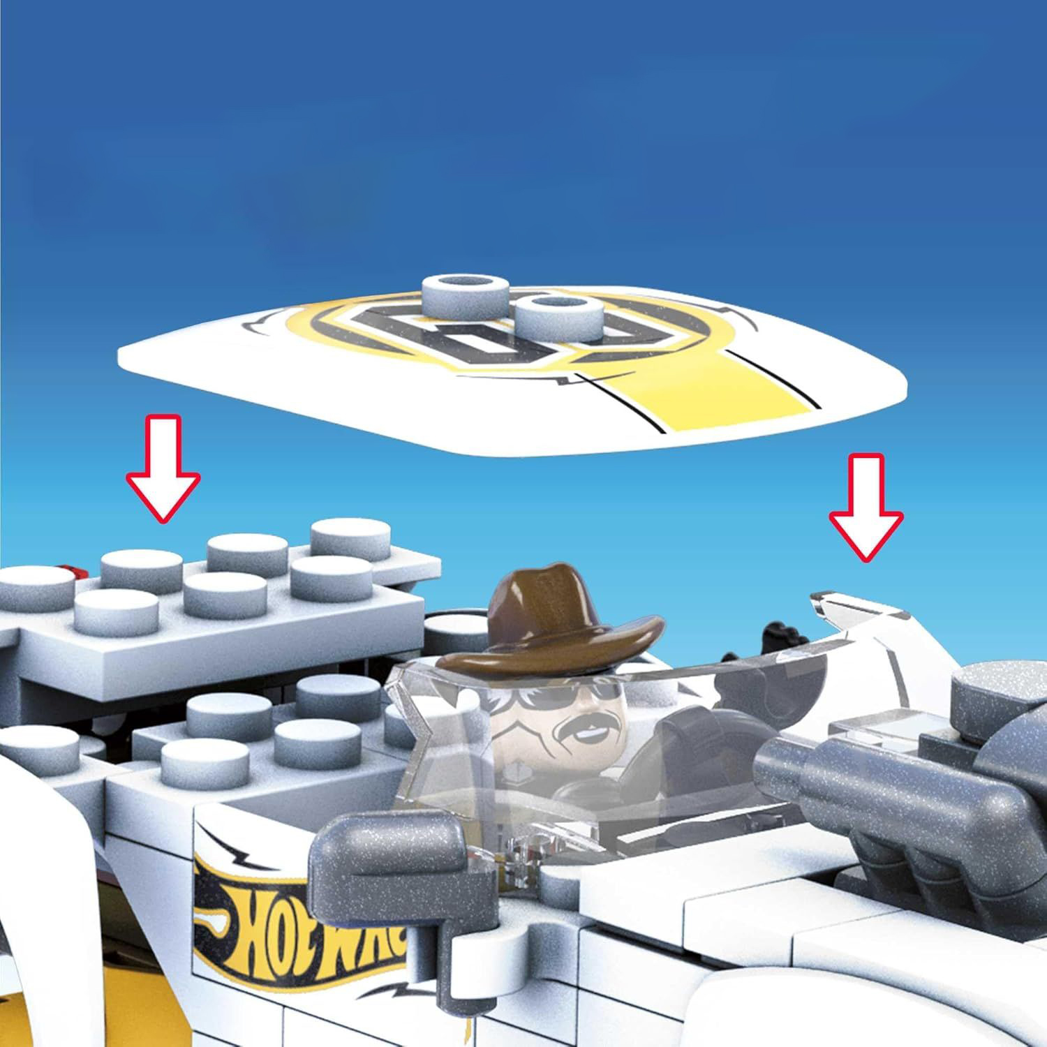 Конструктор Mega Construx Rodger D 98 дет. - фото 3