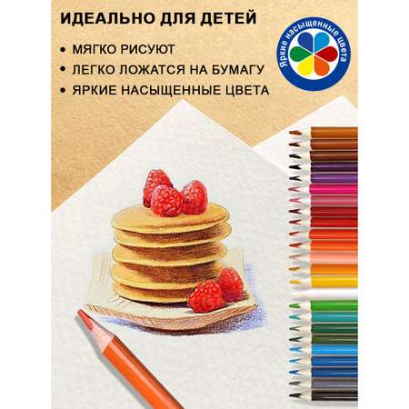 Карандаши цветные ACMELIAE 24 шт.