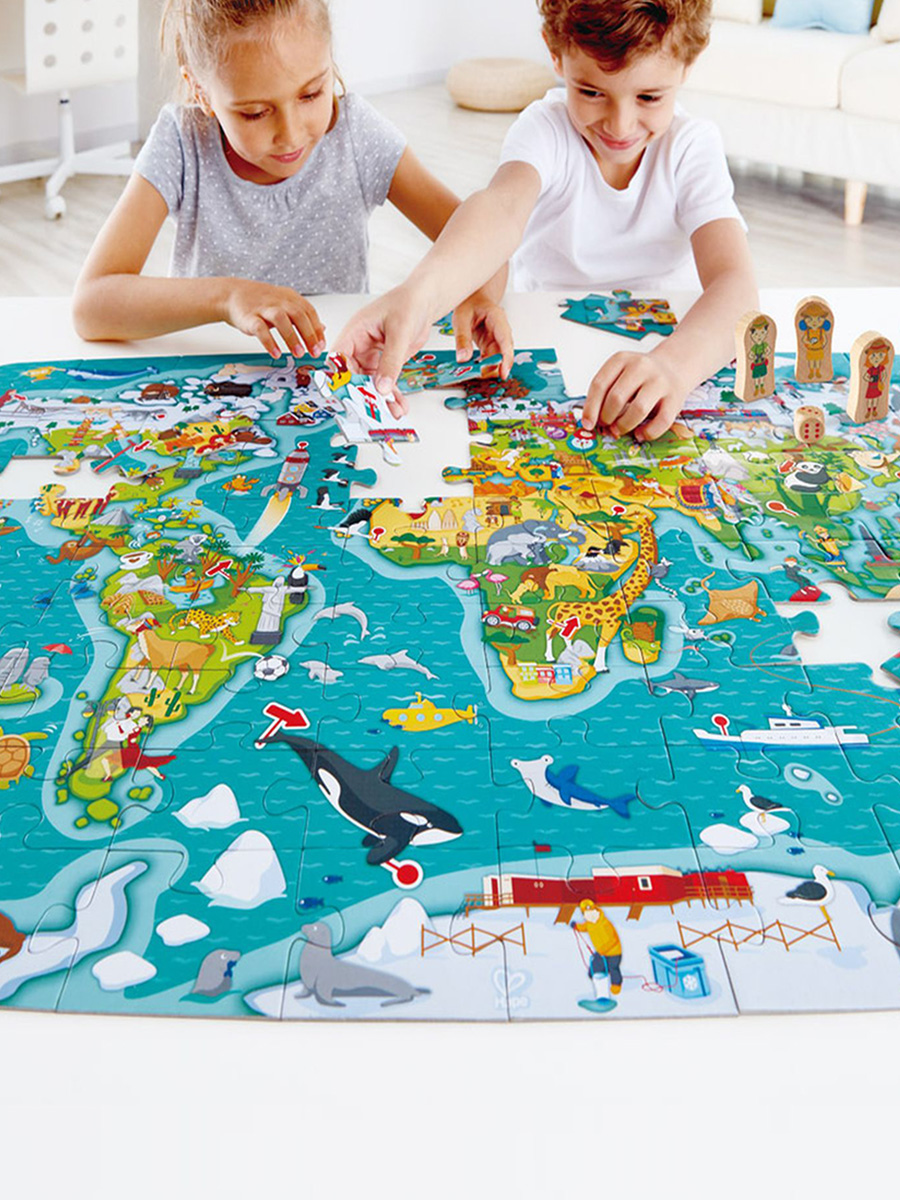 Настольная игра Hape Пазл - фото 1