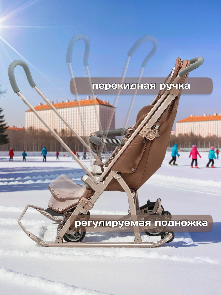 Санки-коляска NiKA kids - фото 3