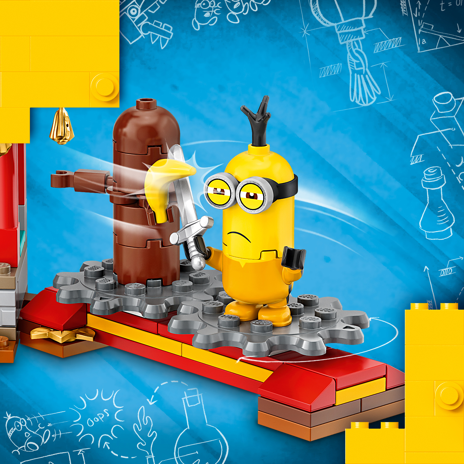 Конструктор LEGO Minions Бойцы кунг-фу блочный - фото 6