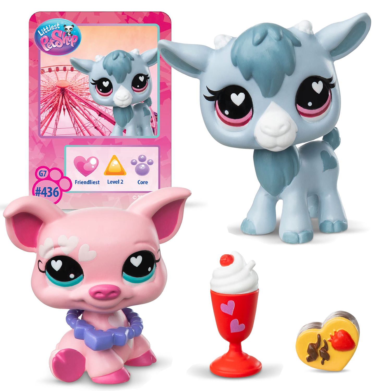 Littlest Pet Shop Свинка и Козлик - фото 1