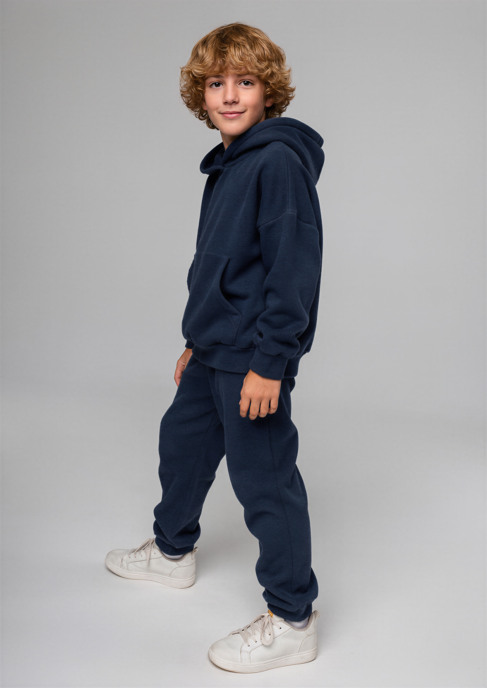 Костюм KiMMi co К-14087043г(ш) т.синий - фото 1