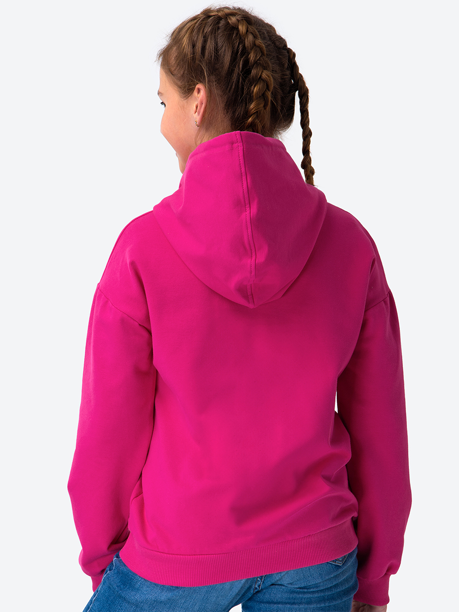 Худи HappyFox HF00158фуксия - фото 5
