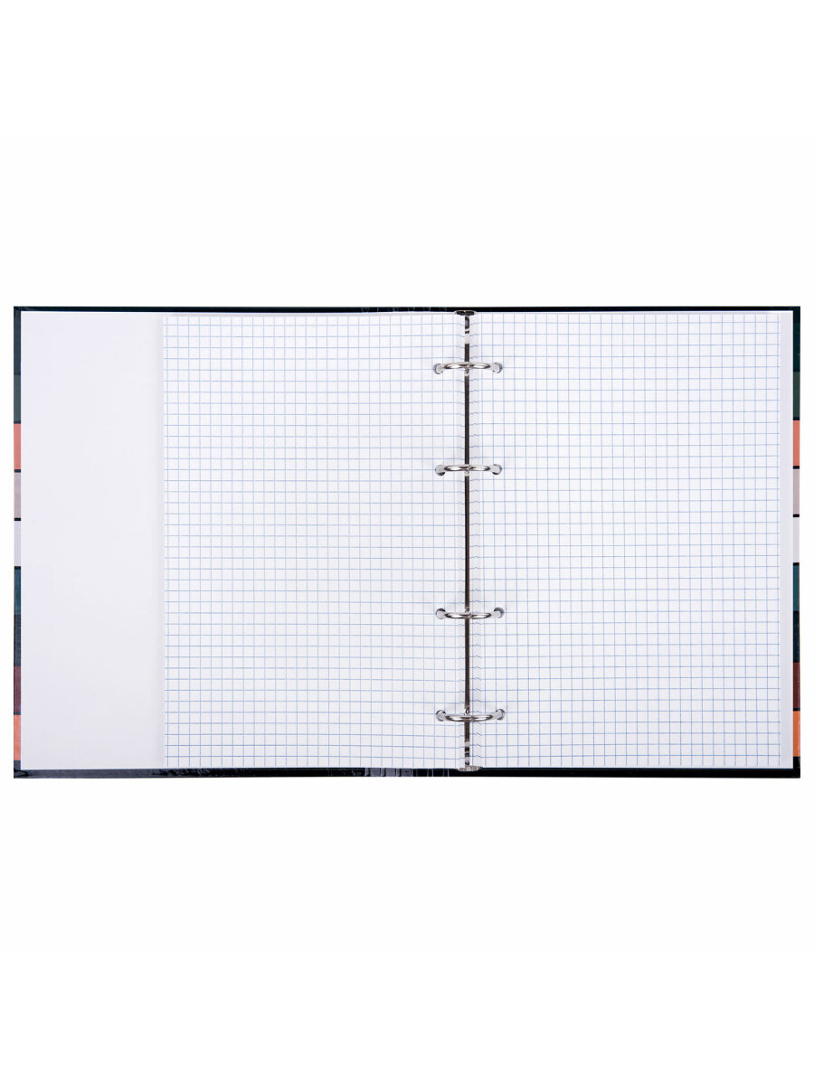 Тетрадь со сменным блоком Brauberg клетка 120 лист. - фото 10