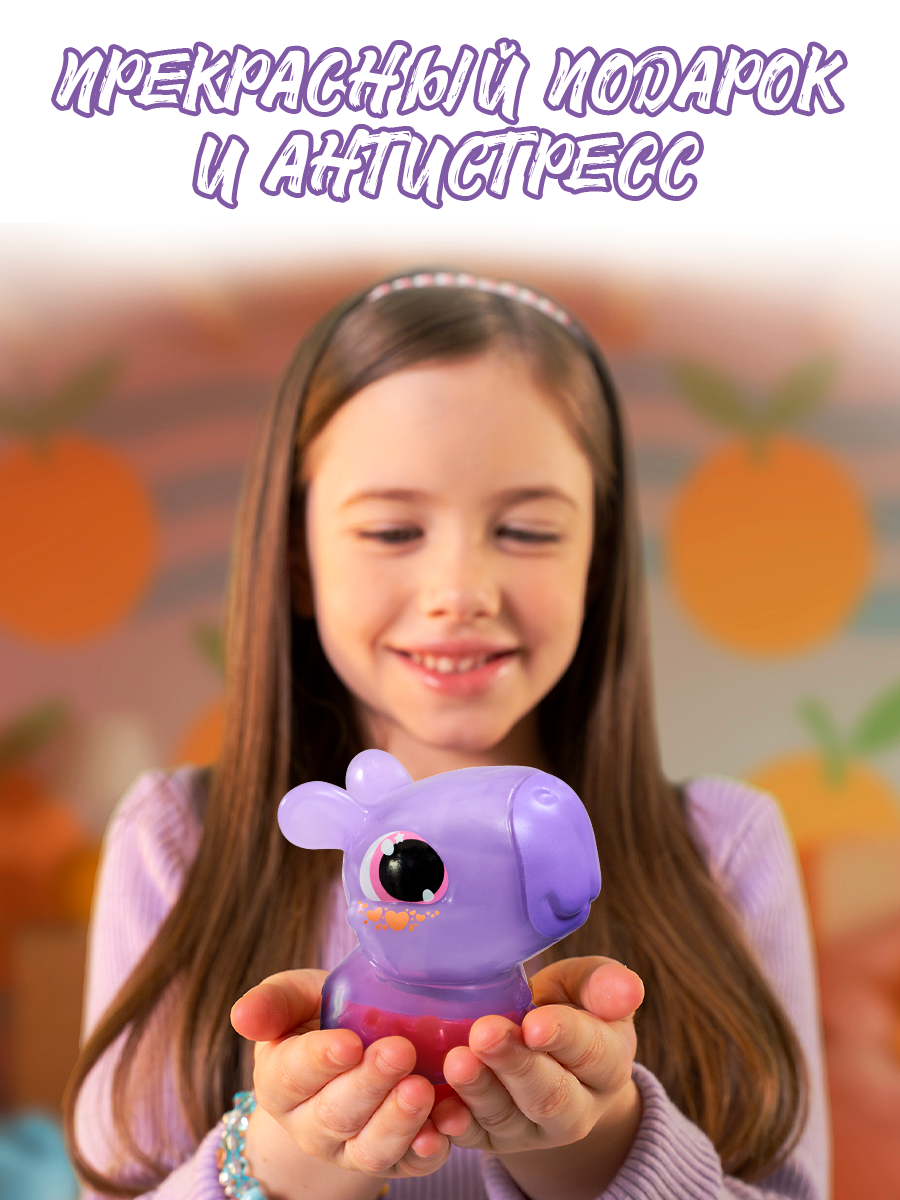 Фигурка Goliath сквиш Капибара сиреневый - фото 6