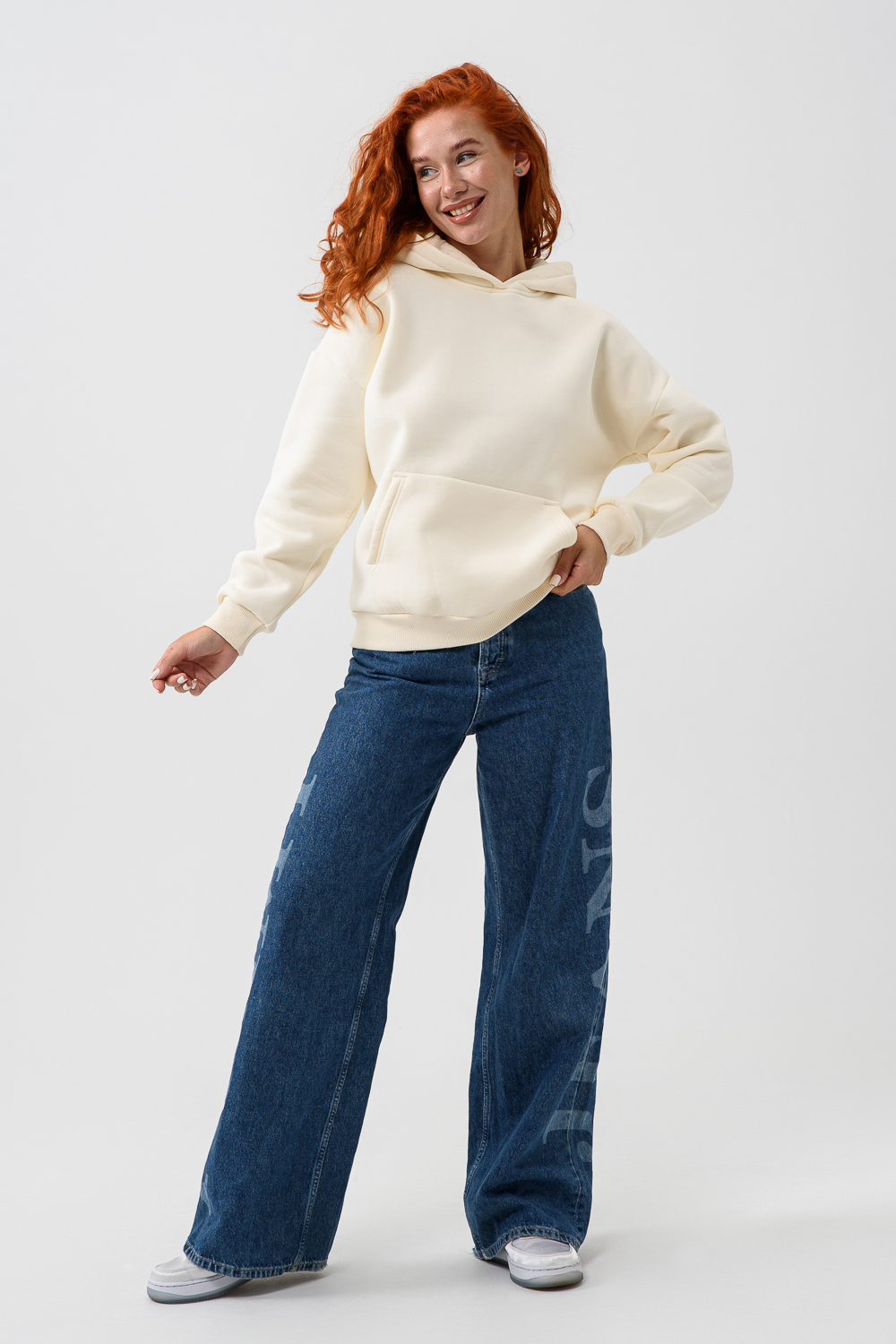 Худи Натали Суслова 14428 молочный - фото 6