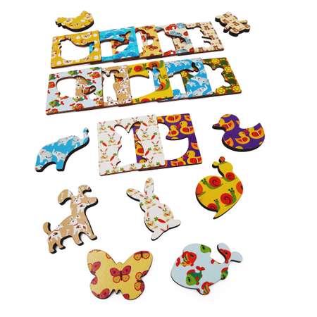 Настольная игра Нескучные игры Доска Сегена Животные