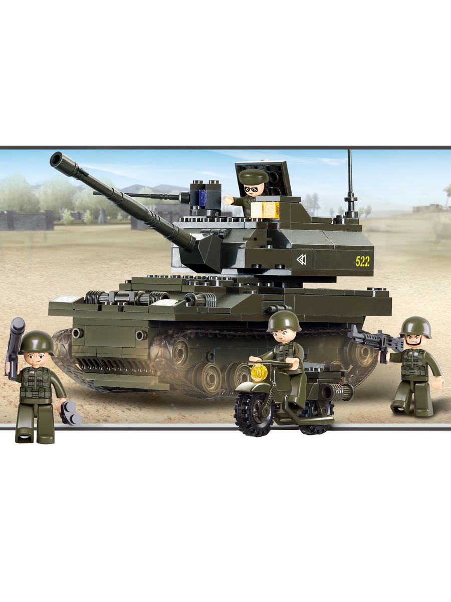 Конструктор SLUBAN 258 дет. - фото 4