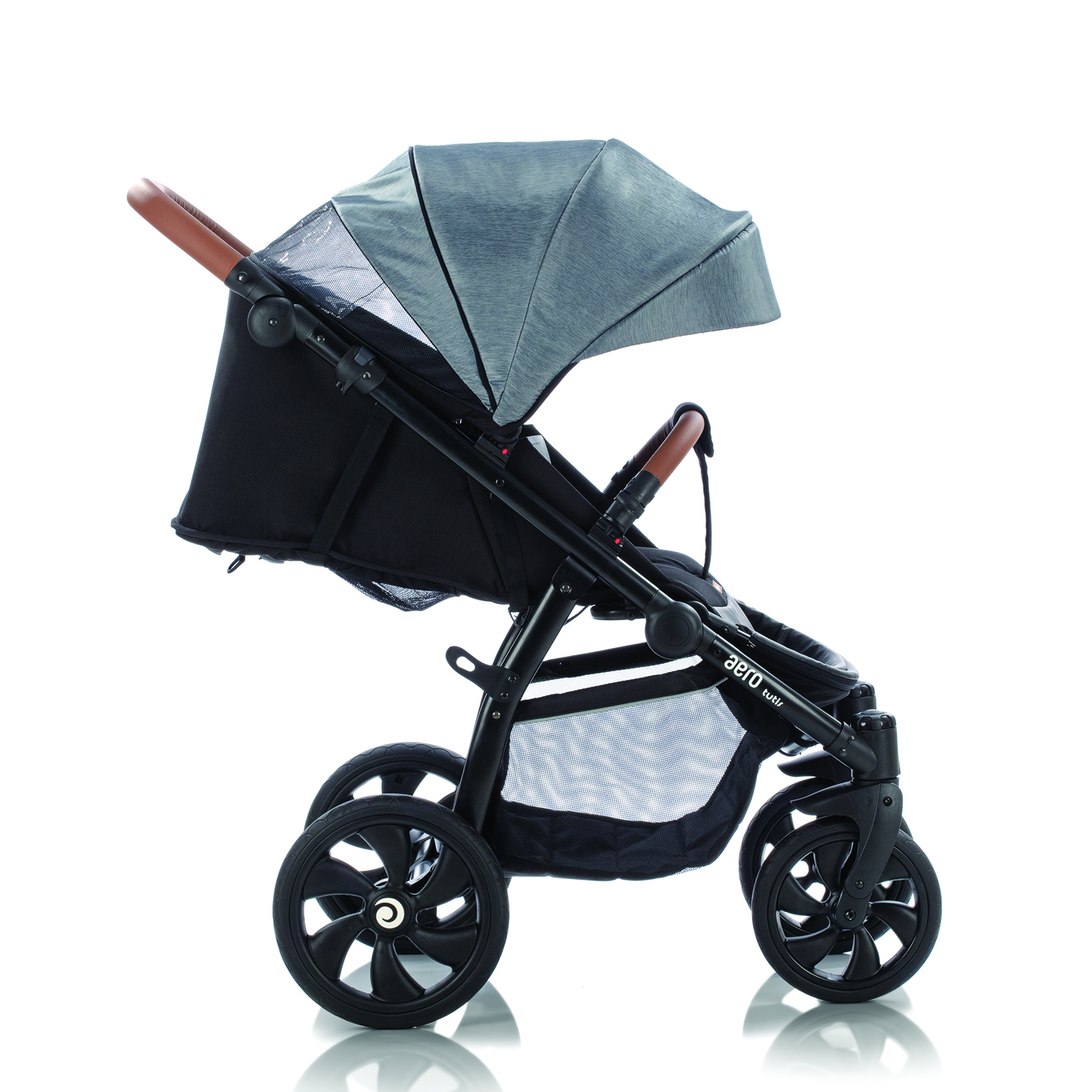 Коляска прогулочная Tutis серый - фото 4